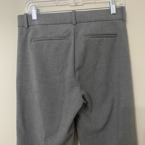 J. Crew 365 Gray Cropped Wide Leg Trousers Career Pants - Picture 3 of 7